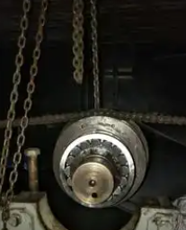 張緊輥維修過程中冠航手拉葫蘆的使用情況